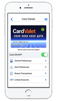 CardValet Card Details Image